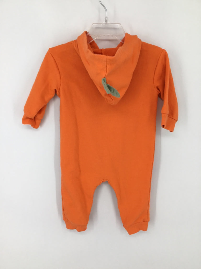 Cat & Jack Child Size 3-6 Months Orange Halloween Outfit