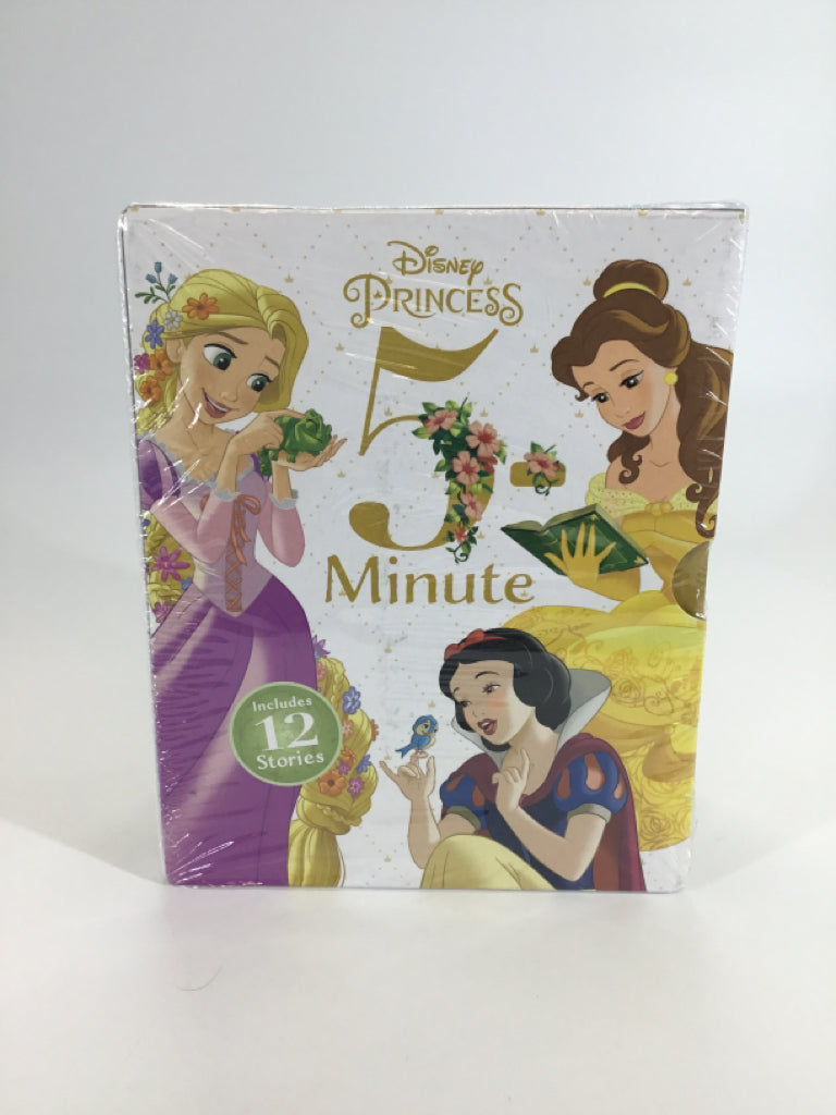Disney Princess 5-Minute Story Book Box Set Hardcover Books