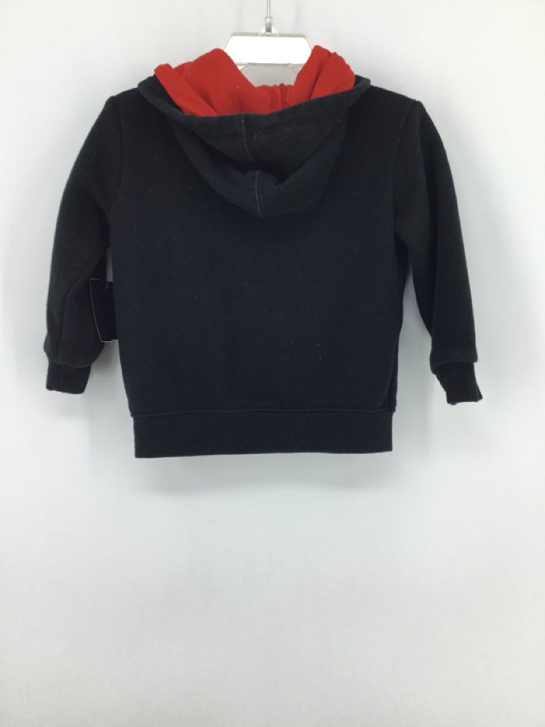 Nike Child Size 18 Months Black screen printed Hoodie - boys