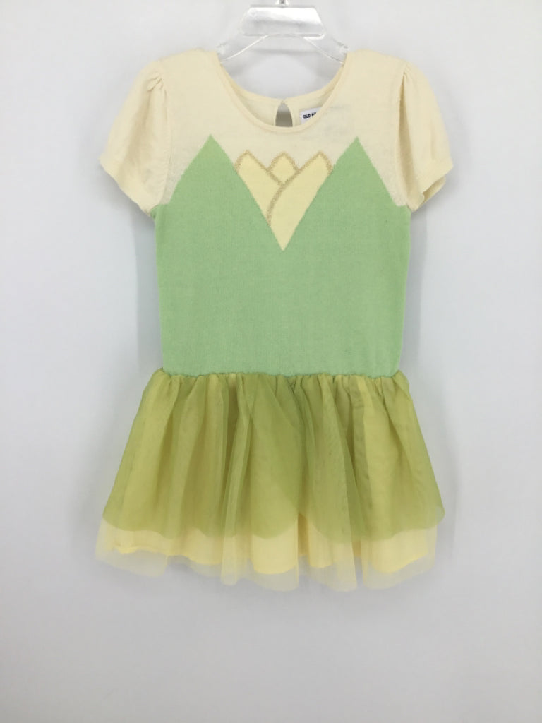 Old Navy + Disney Child Size 4 Yellow Dress - girls