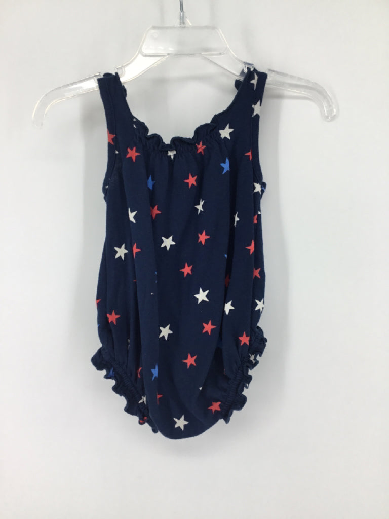 Old Navy Child Size 0-3 Months Navy Stars & Stripes Outfit