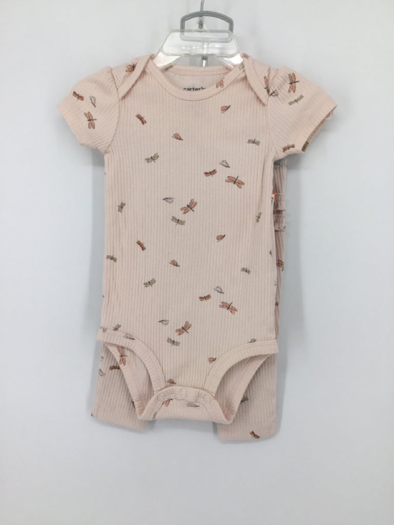 Carter's Child Size 9 Months Pink Outfit - girls