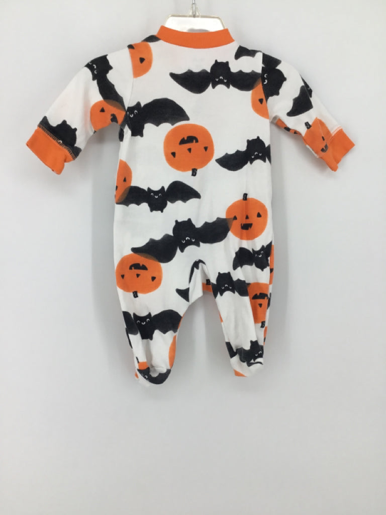 Carter's Child Size 3 Months Orange Halloween Sleeper