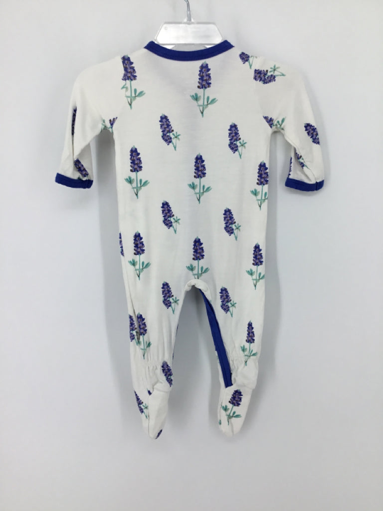 Kyte Child Size 0-3 Months Blue Sleepers