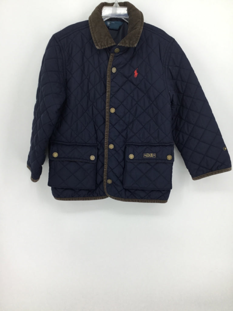 Ralph Lauren Child Size 5 Navy Solid Outerwear - boys