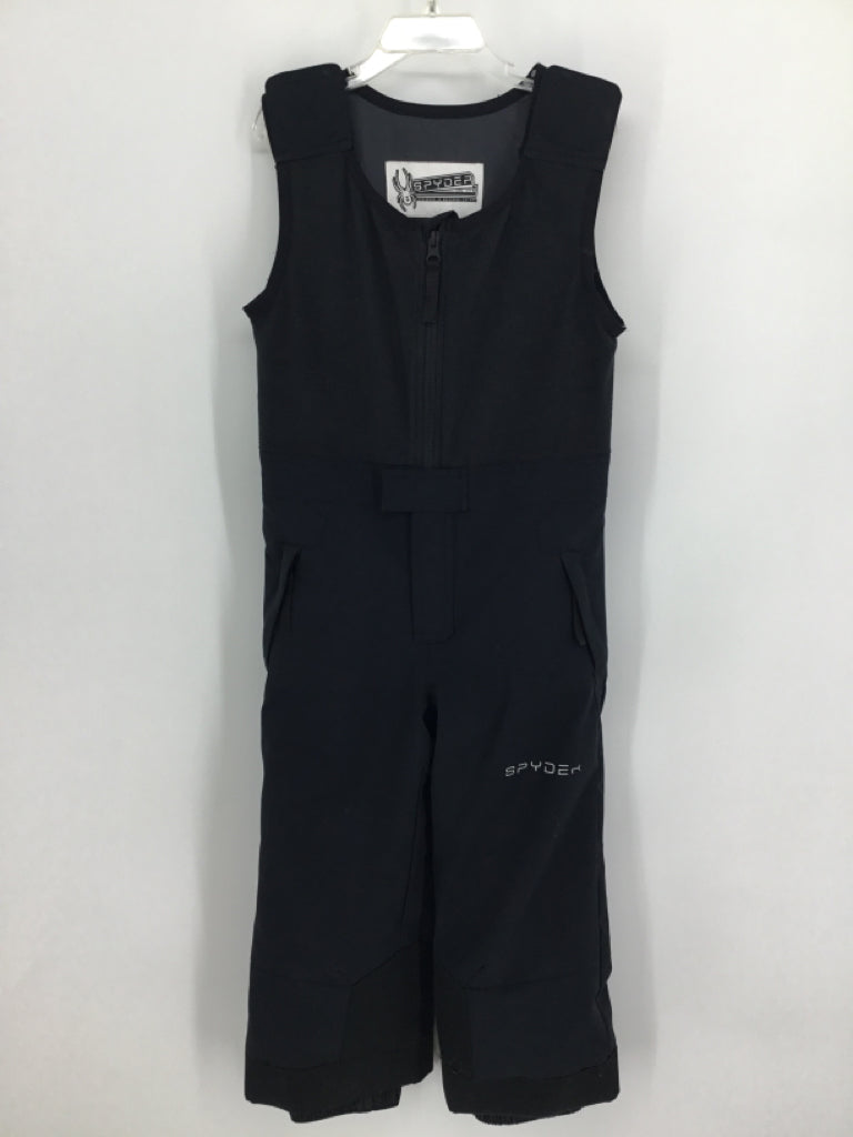 Spyder Child Size 5 Black Solid Outerwear - boys