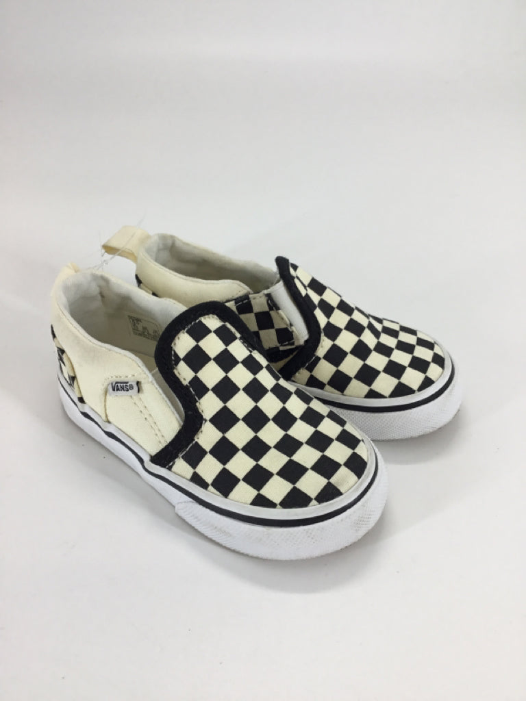 Vans Child Size 6 Toddler White Sneakers