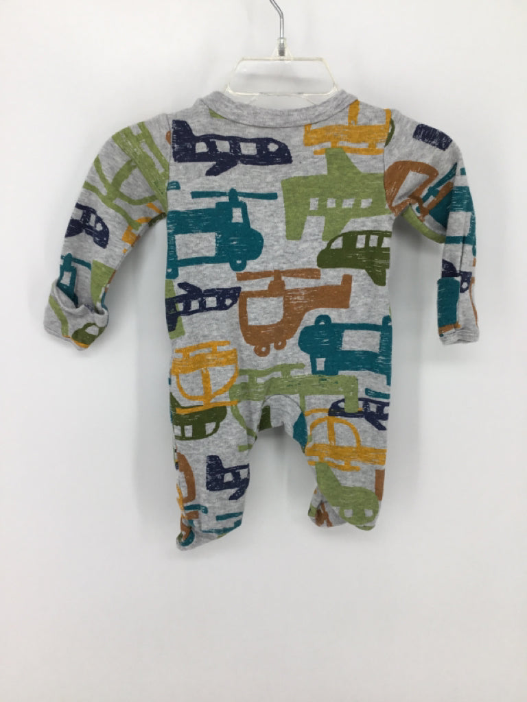 Carter's Child Size Newborn Gray Sleepers