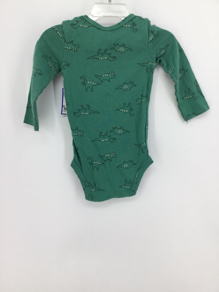 Carter's Child Size 12 Months Green Onesie