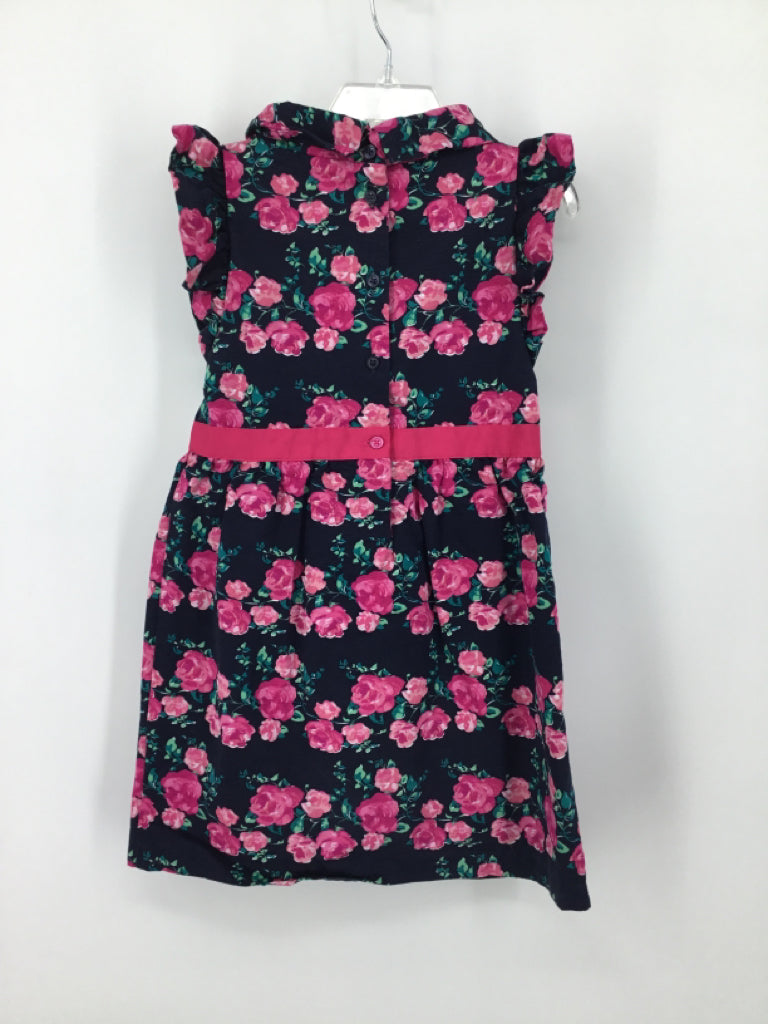 Janie and Jack Child Size 6 Navy Dress - girls