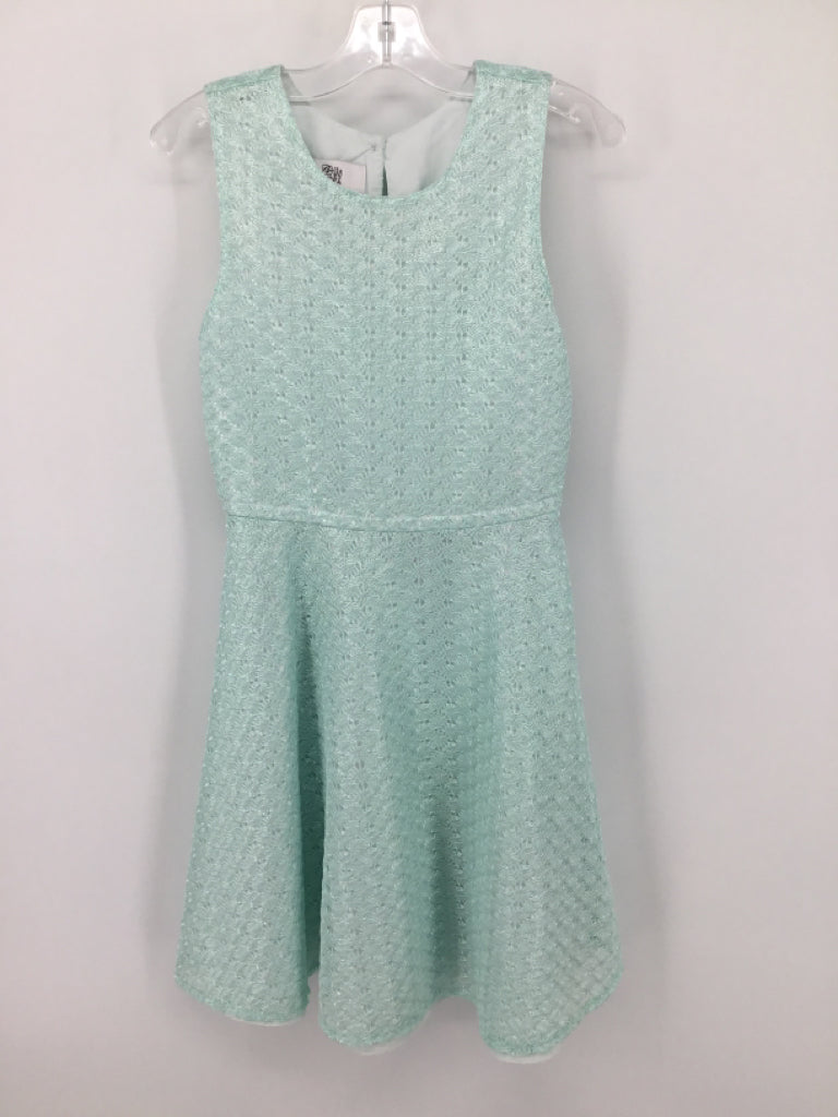 Badgley Mischka Child Size 12 Blue Dress - girls