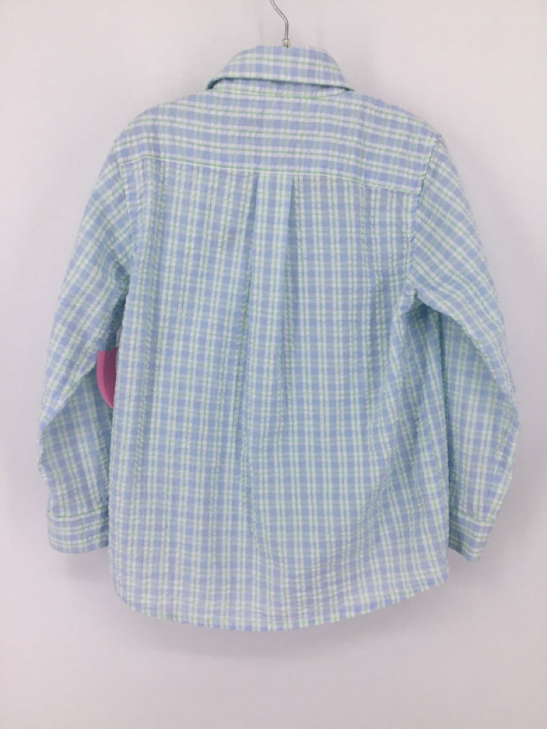 J. Bailey Child Size 5 Blue Sequins Shirt - boys
