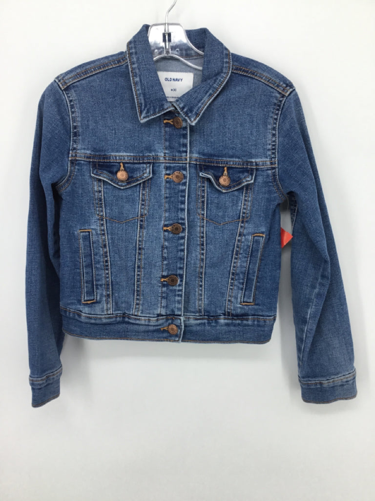 Old Navy Child Size 8 Blue Solid Jacket - boys