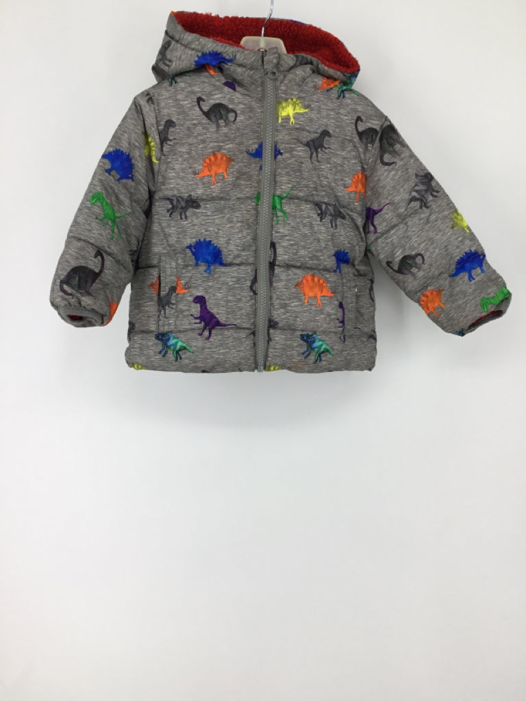 Swiss Tech Child Size 12 Months Gray Dinosaur Outerwear - boys