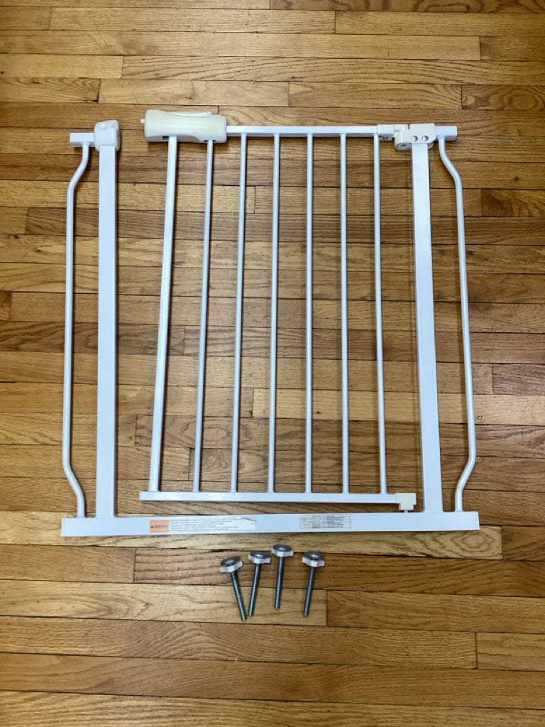 White Metal Safety Gate