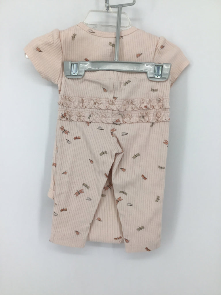 Carter's Child Size 9 Months Pink Outfit - girls
