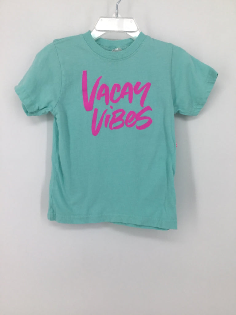 Rabbit Skins Child Size 2 Blue T-shirt - girls
