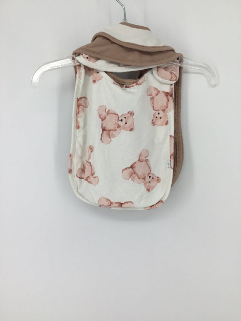 Posh Peanut Child Size One Size Tan Bib Set of 3