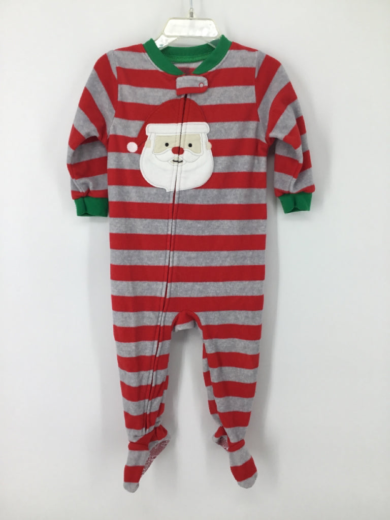 Just One You Made by Carters Child Size 18 Months Red Christmas Sleeper