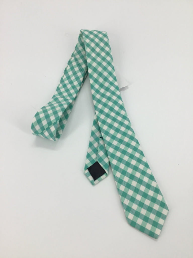 Crewcuts Green Gingham 42" Tie