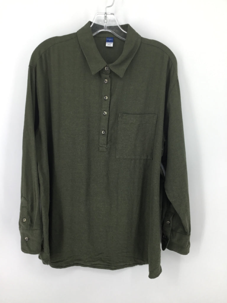 Old Navy Size L Cotton Blend Top