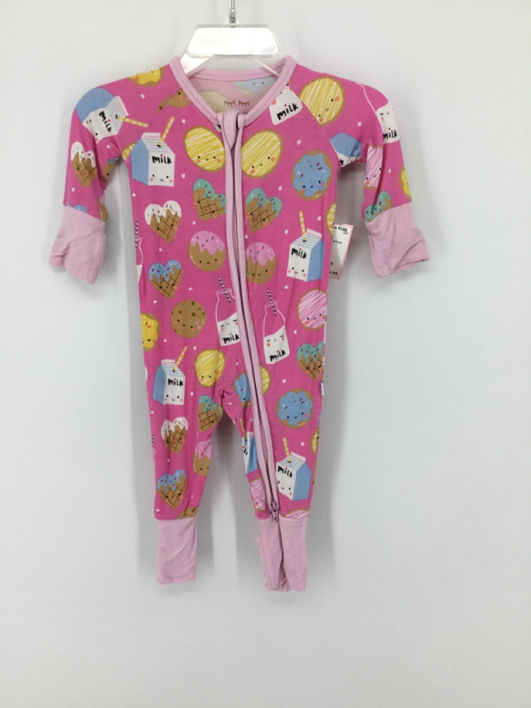 Little Sleepies Child Size Newborn Pink Pajamas - girls
