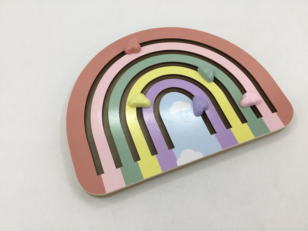 Wooden Rainbow Race