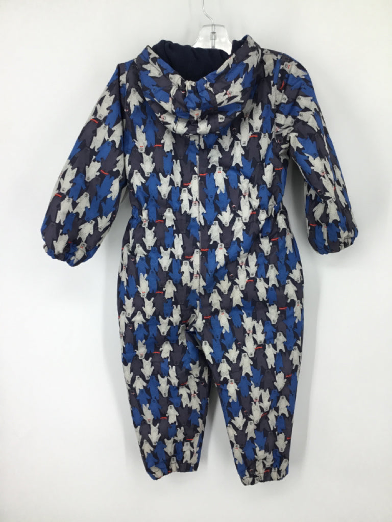 Joules Child Size 5 Blue Print Outerwear - boys