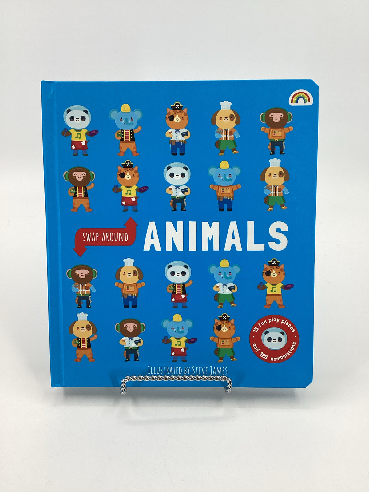 Swap Around Animals Board Book