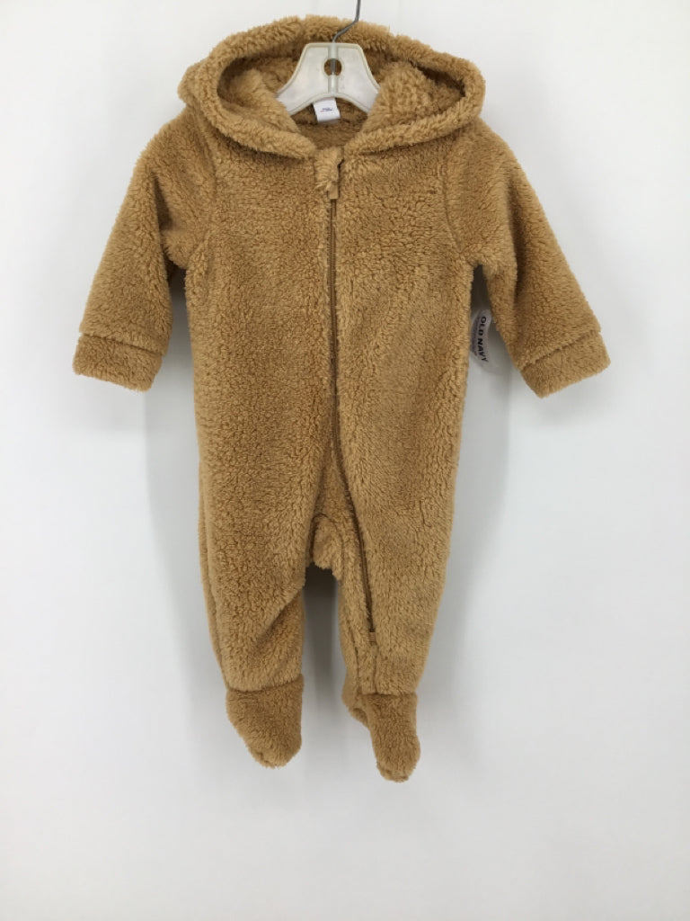 Old Navy Child Size 6-12 Months Tan Solid Outerwear - boys