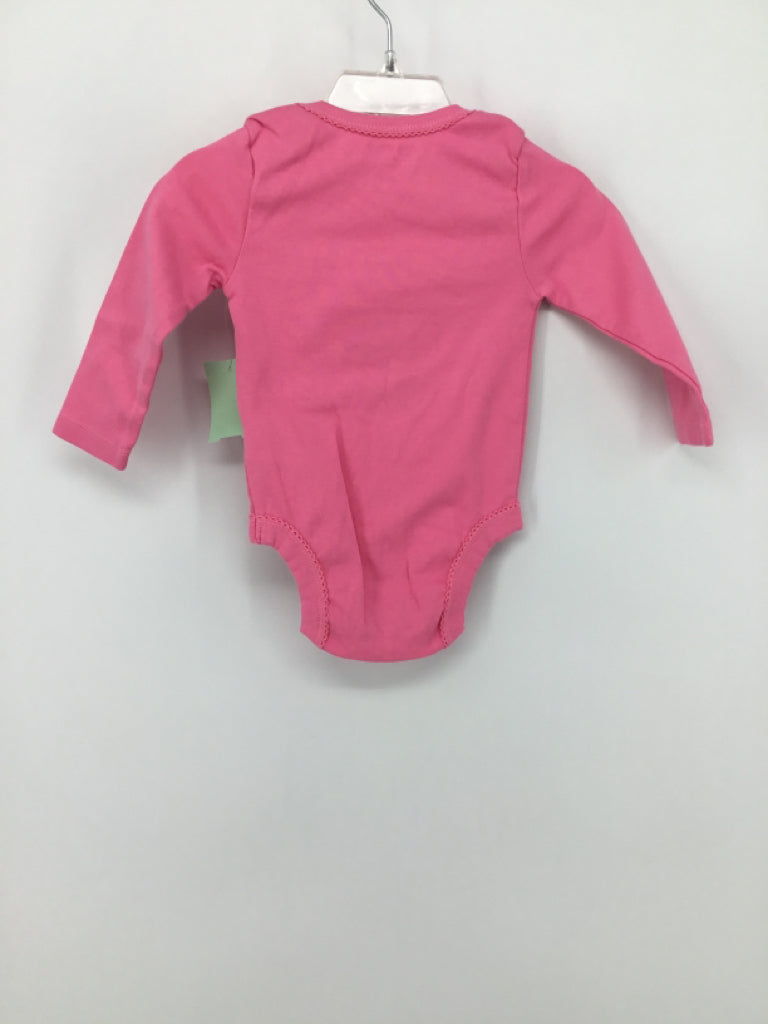 Old Navy Child Size 6-12 Months Pink Onesie