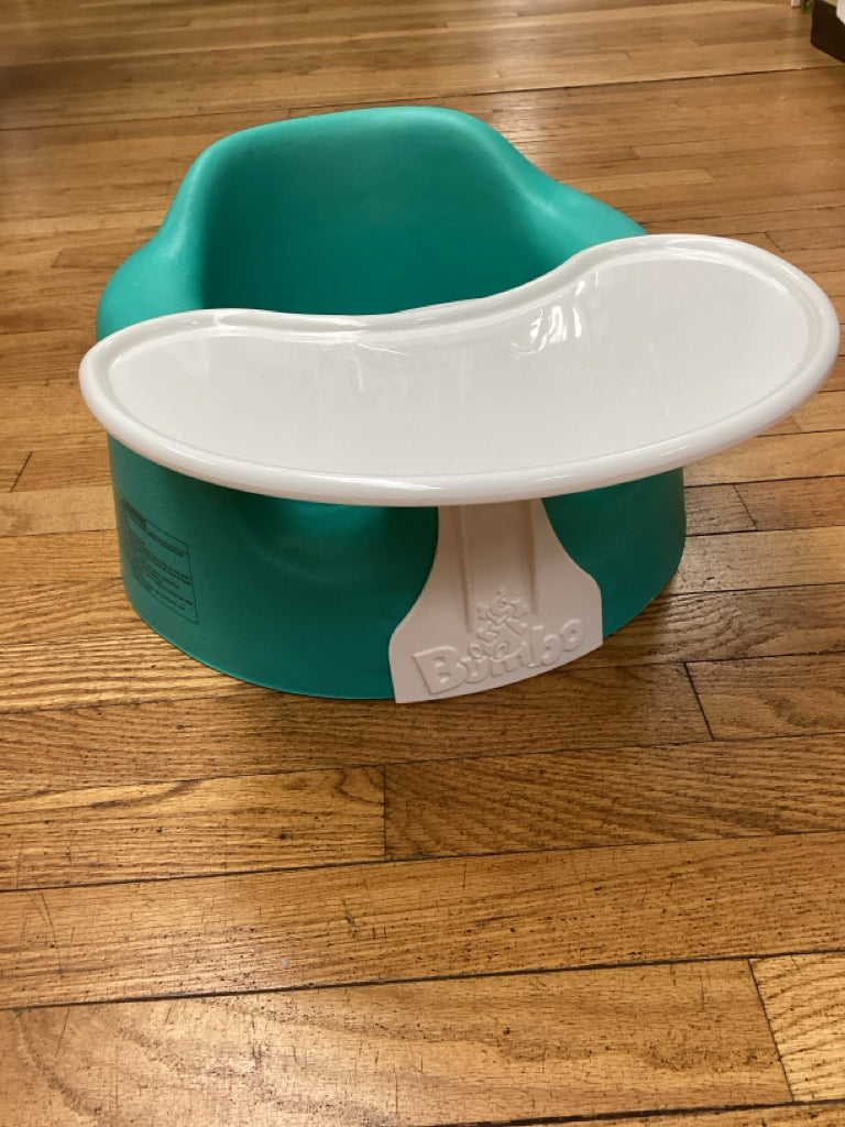 Bumbo Green Floor Seat With Tray