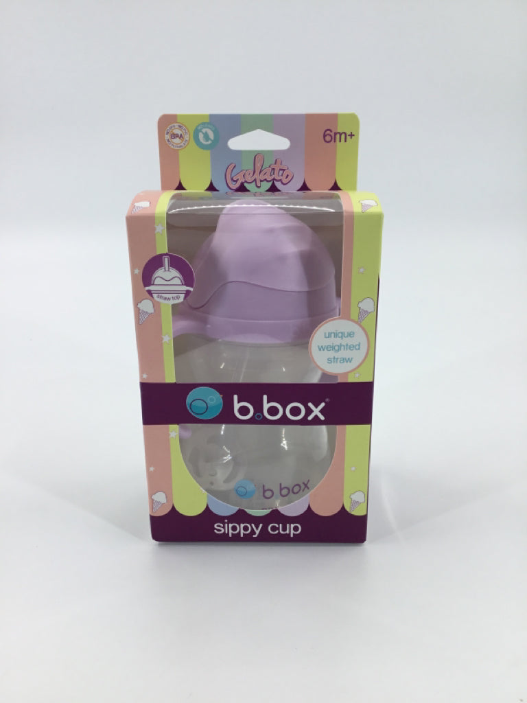 b. box Sippy Cup with straw