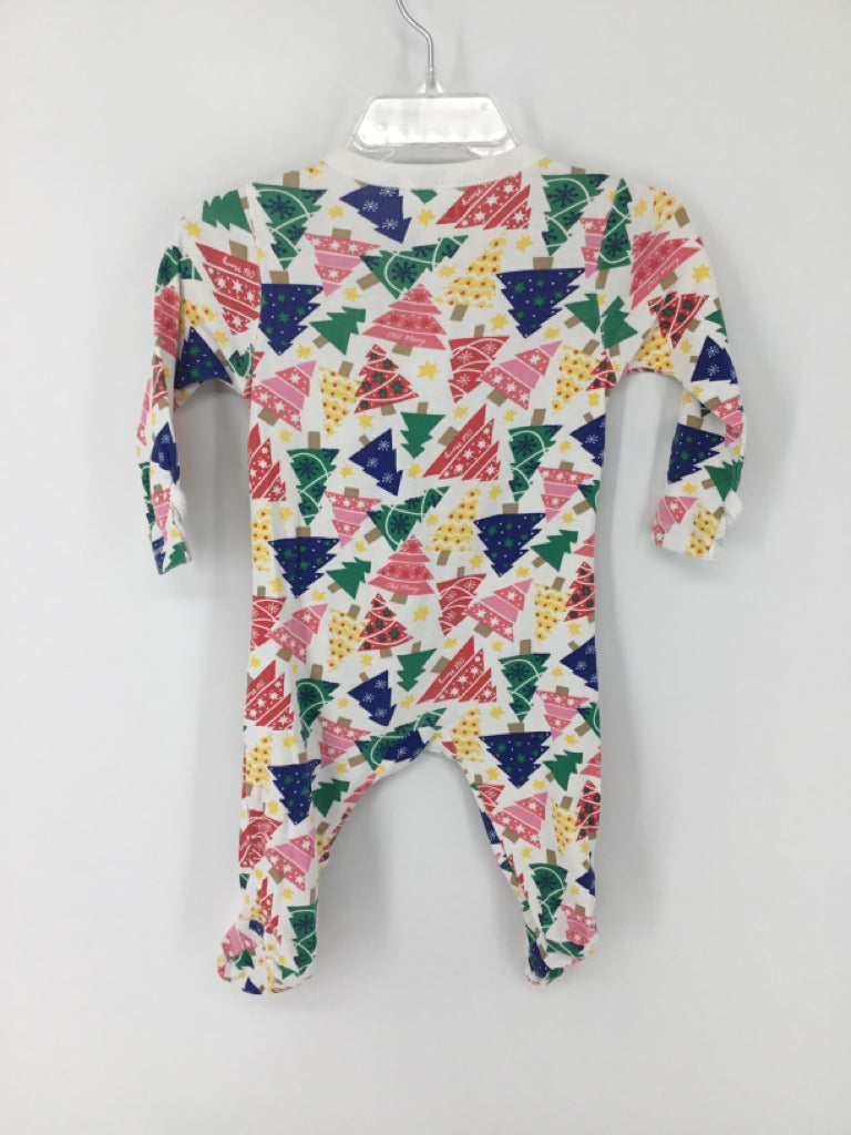 Old Navy Child Size 3-6 Months Multi-Color Christmas Sleeper