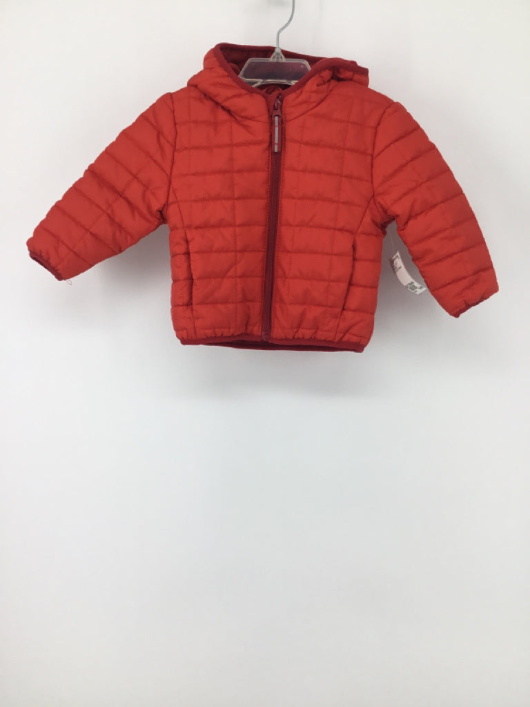 Cat & Jack Child Size 12 Months Red Solid Outerwear - boys