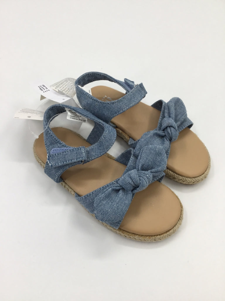 Baby Gap Child Size 10 Blue Sandals/Flip Flops