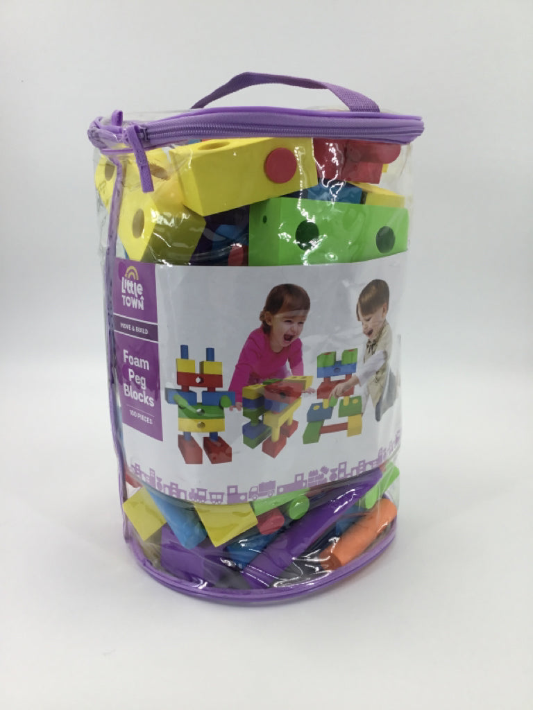 Little Town Foam Peg Blocks