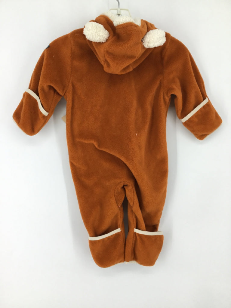 Columbia Child Size 6-12 Months Orange Solid Outerwear - boys