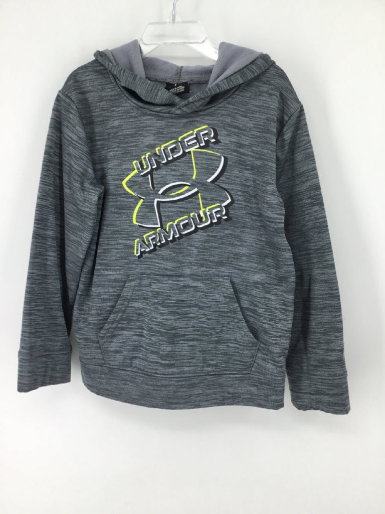 Under Armour Child Size 7 Gray Marbled Sweatshirt - boys