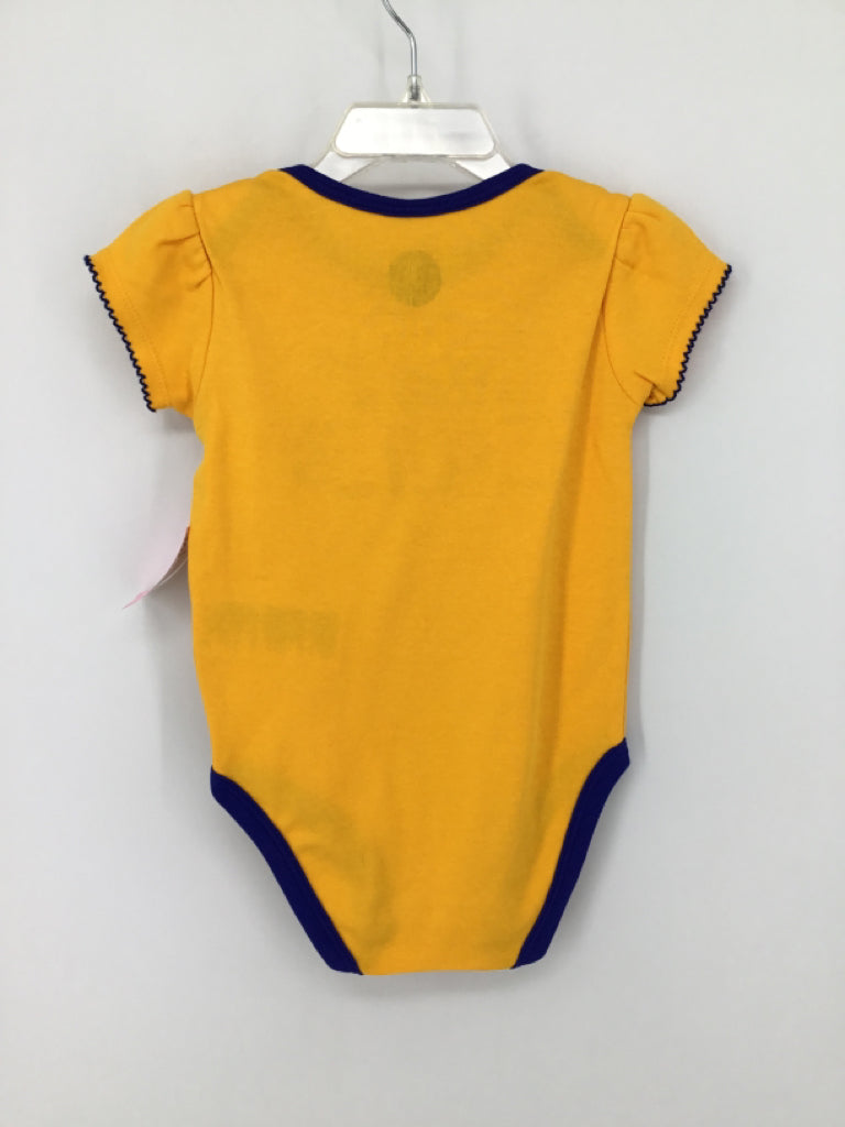 NHL Child Size 18 Months Yellow Onesie