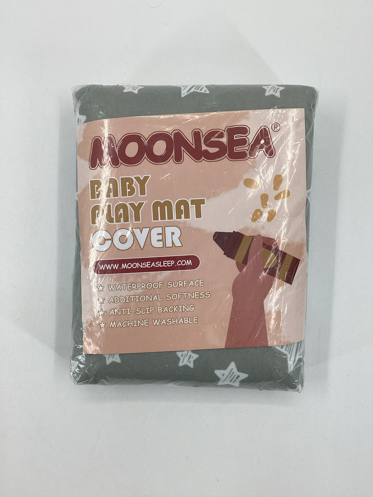 Moonsea Gray Play Mat Cover