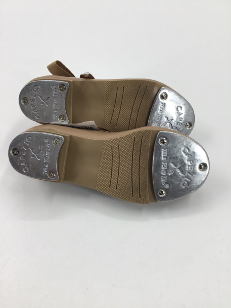 Capezio Child Size 8.5 Toddler Tan Sport/Dance Shoes