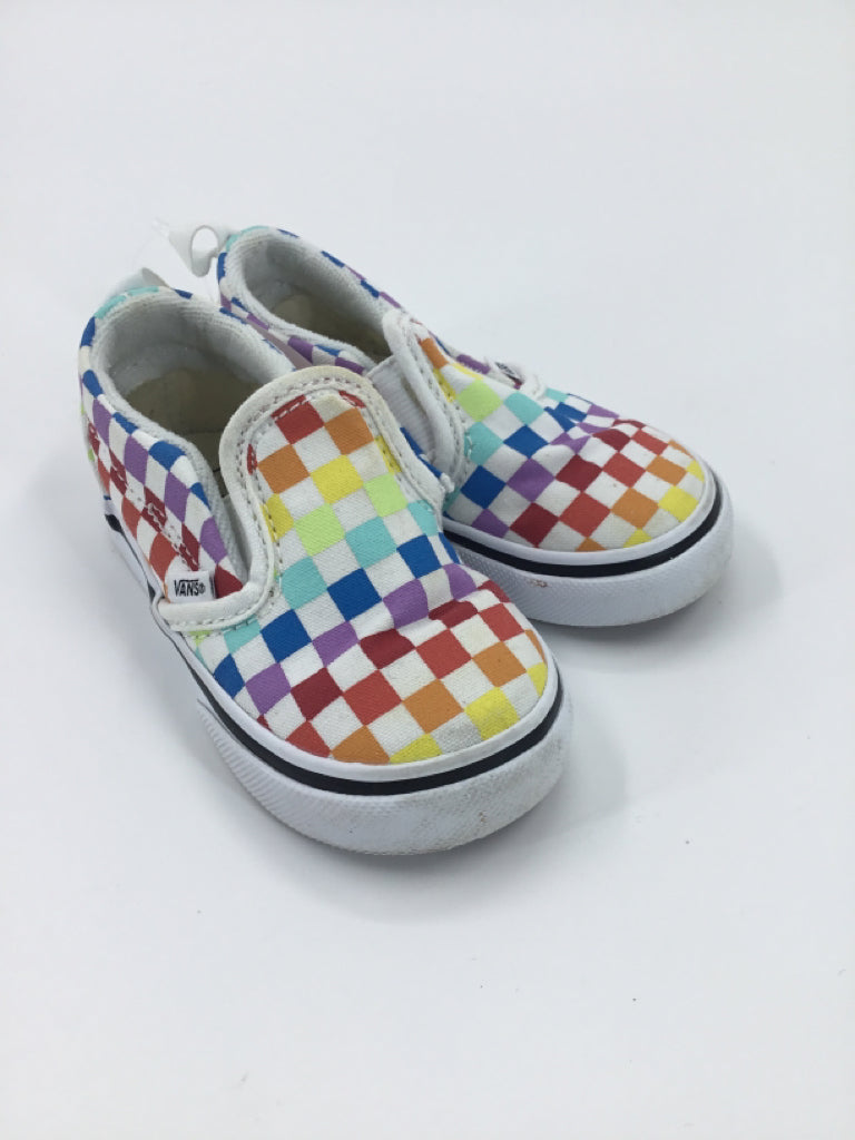 Vans Child Size 6 Toddler Multi-Color Sneakers