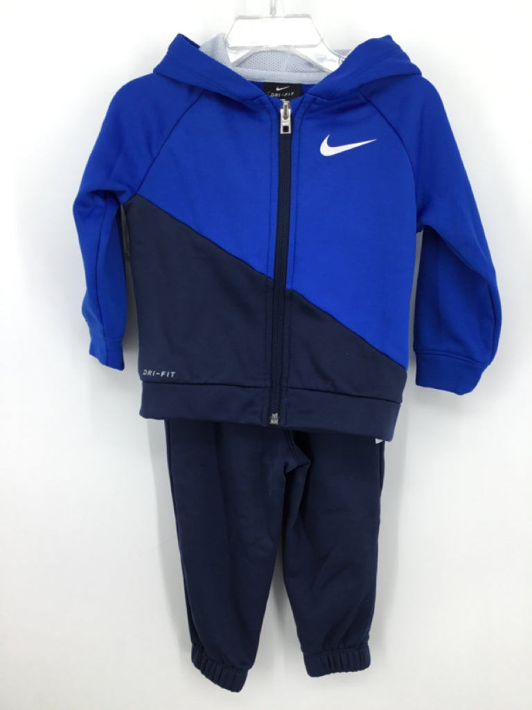 Nike Child Size 18 Months Blue Solid Outfit - boys