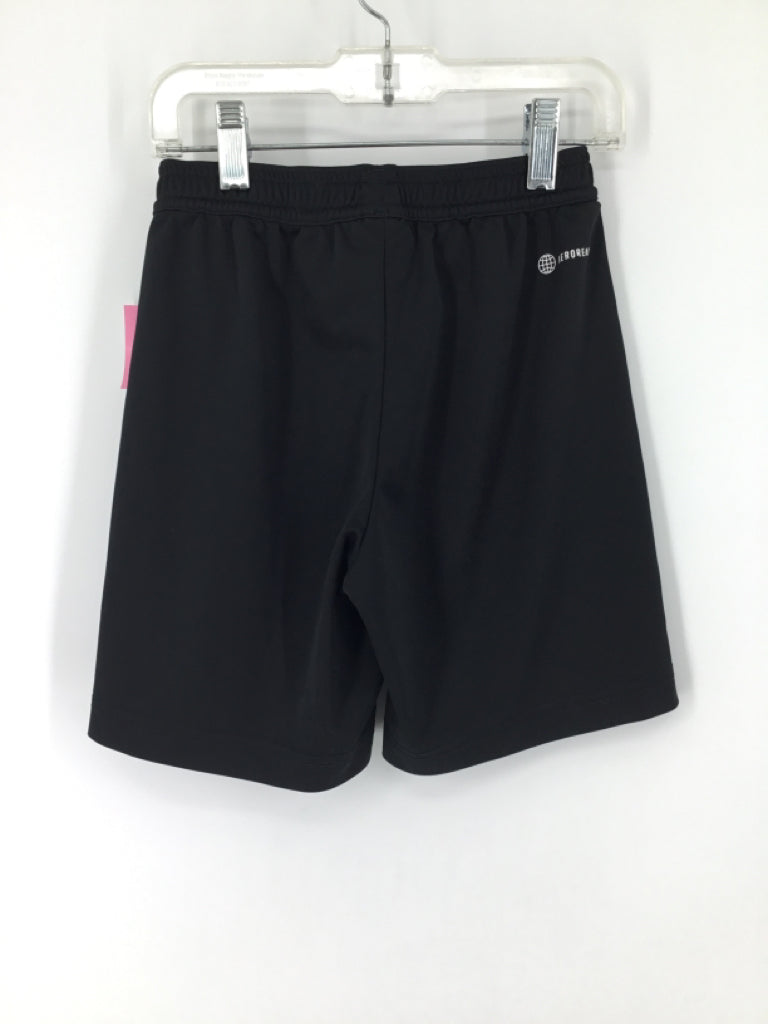 Adidas Child Size 8 Black Solid Shorts - boys