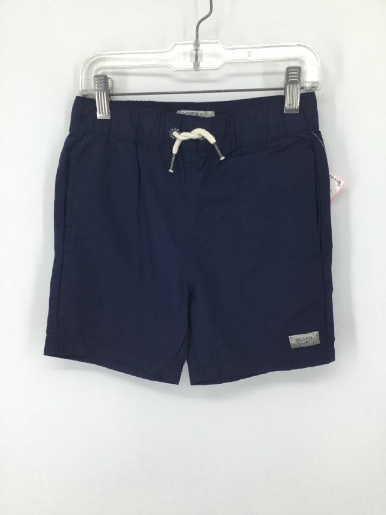Ocean & Coast Child Size 5 Navy Solid Shorts - boys