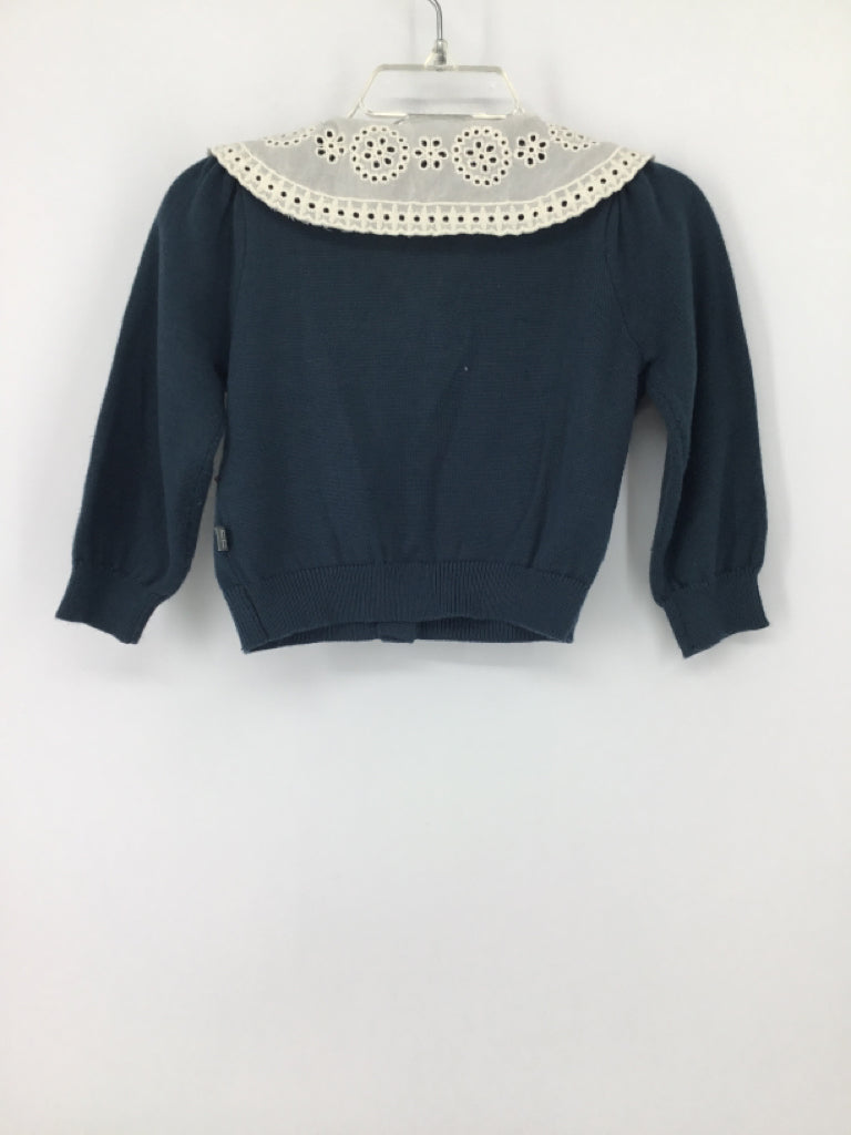Modern Moments Child Size 12 Months Teal Sweater - girls