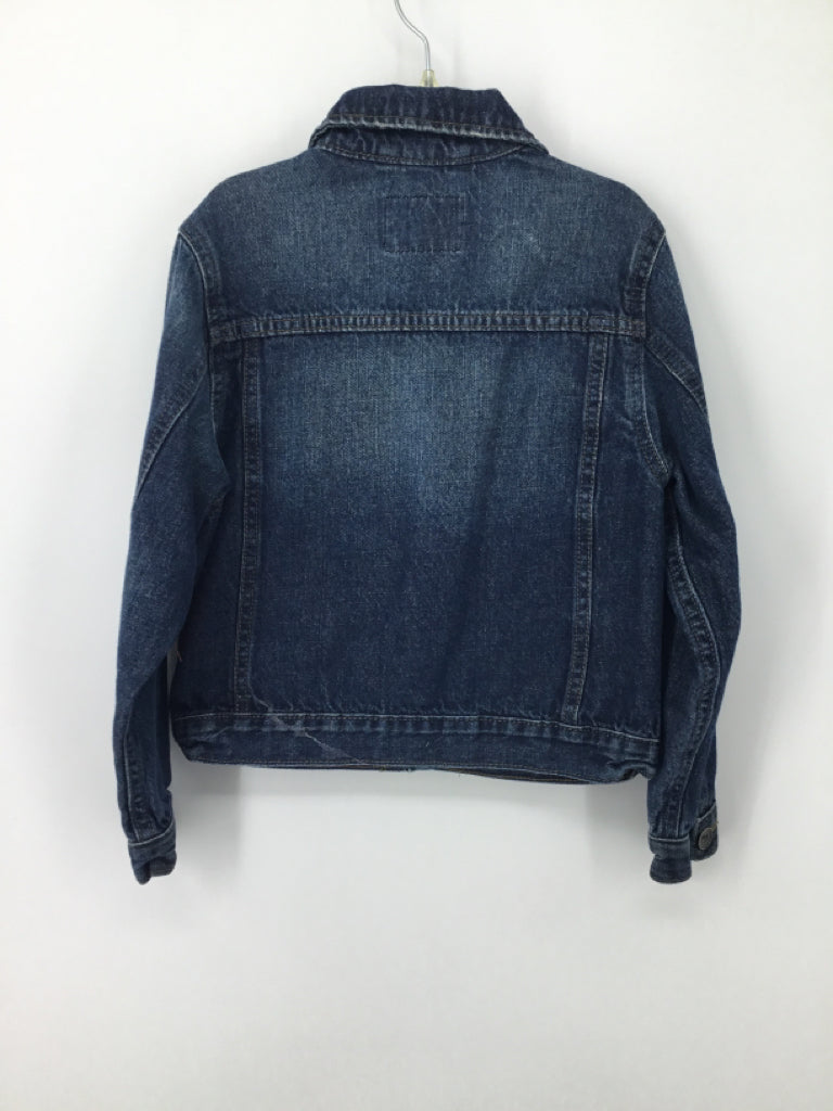 Childrens Place Child Size 5 Blue Solid Jacket - boys