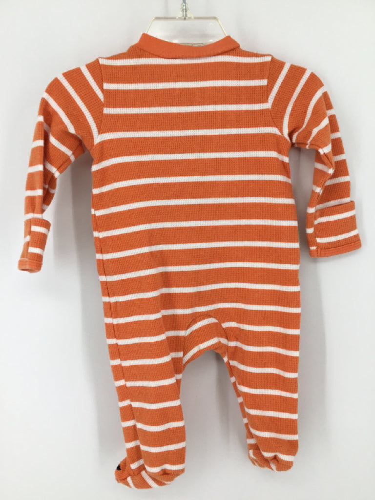 Just One You Made by Carters Child Size 3 Months Orange Halloween Sleeper