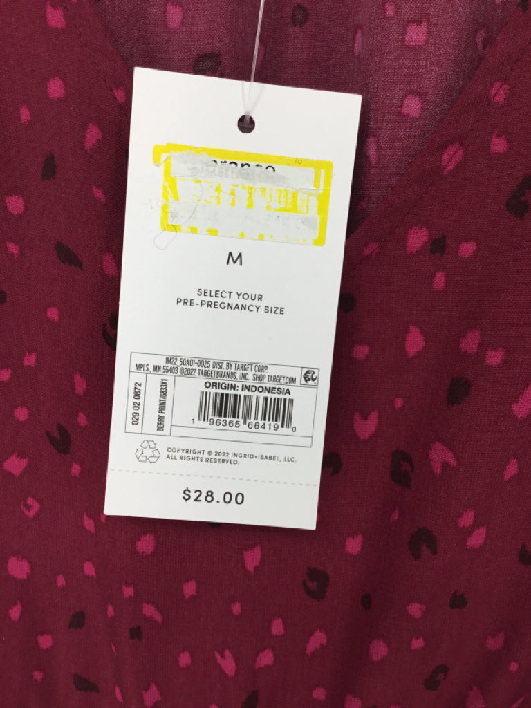 isabel Maternity Size M Poly Blend Top